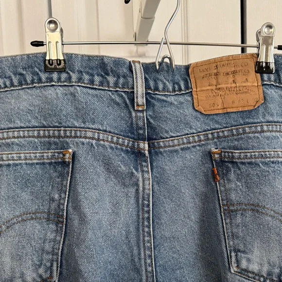 Levi’s 505 Men’s Jeans – Vintage Blue, Size 42x32 - Picture 8 of 8